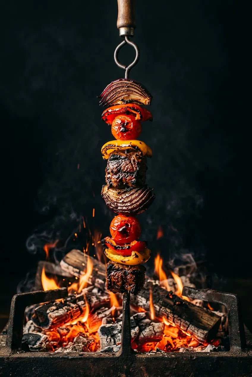 Brochette a la brasa