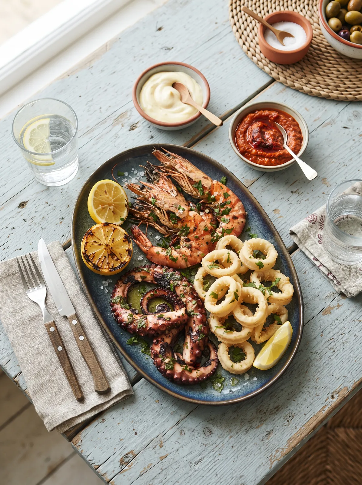 Tabla de mariscos